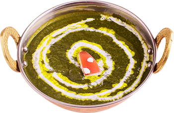 ポークサグ（豚肉とほうれん草のカレー）
