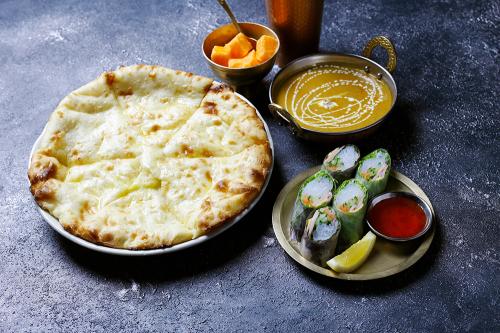 【レディースセット】インドカレーと生春巻きがセットになったオトクなディナーメニュー