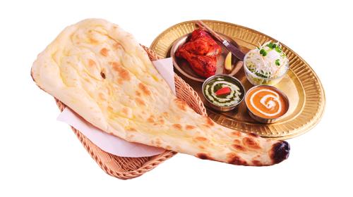 【スワガタムランチセット】お店の名前を冠した人気ランチメニューはインドカレーが2種類選べます！